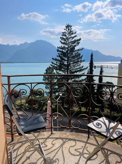 Veytaux Perfect Lake View New Apartment מראה חיצוני תמונה